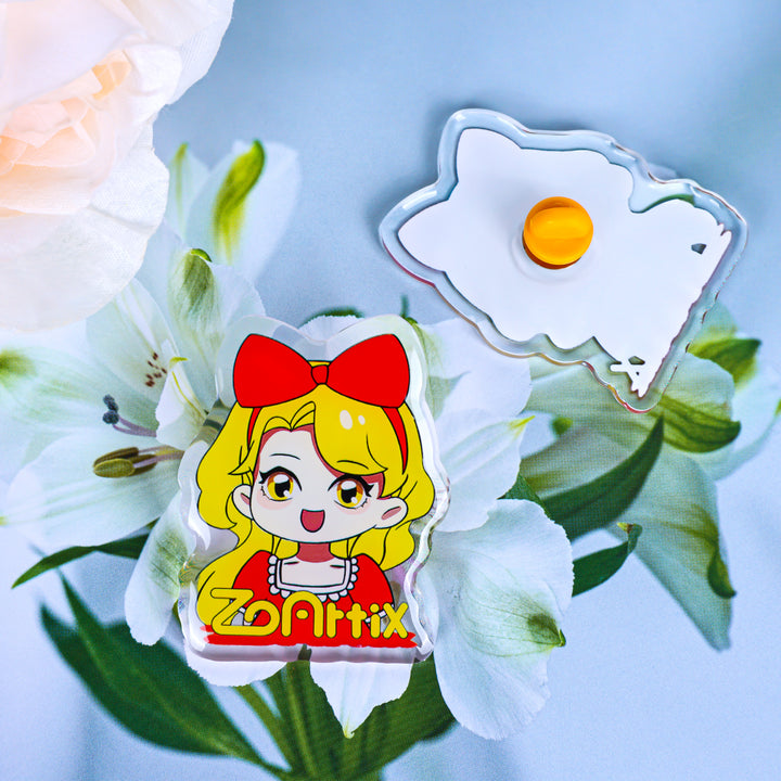 Custom Clear Acrylic Pins