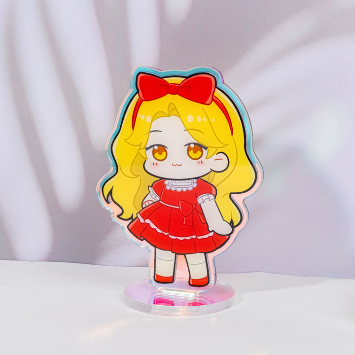 Standees de acrílico arcoíris personalizados 