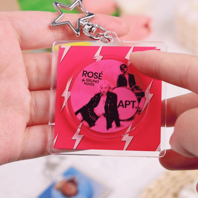 Custom Acrylic Spinning Keychains - ZoArtix