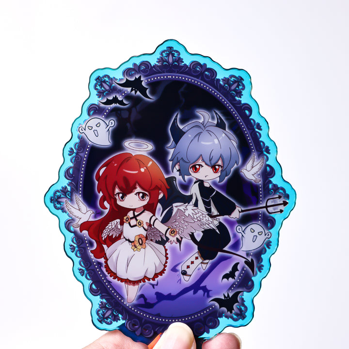 Custom Rainbow Acrylic Standees