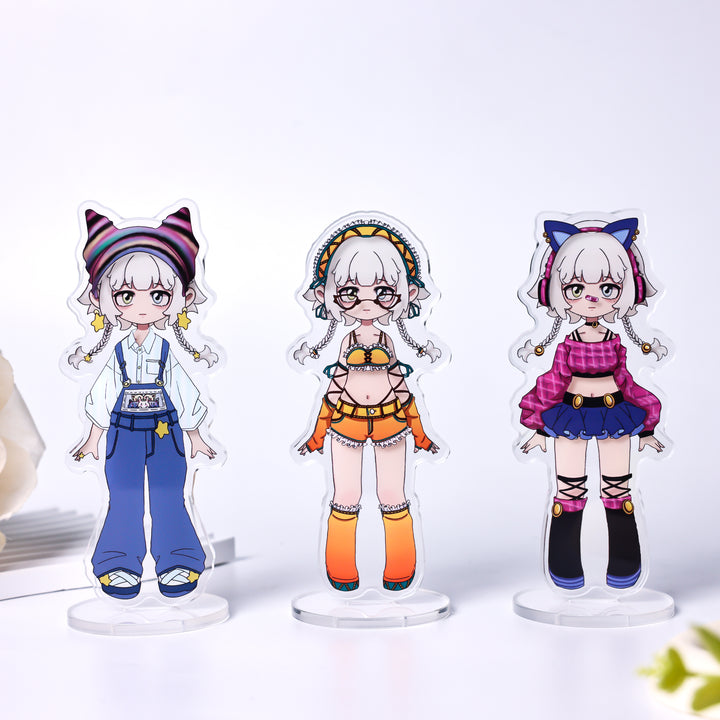 Custom Magnetic Change Clothes Acrylic Standees