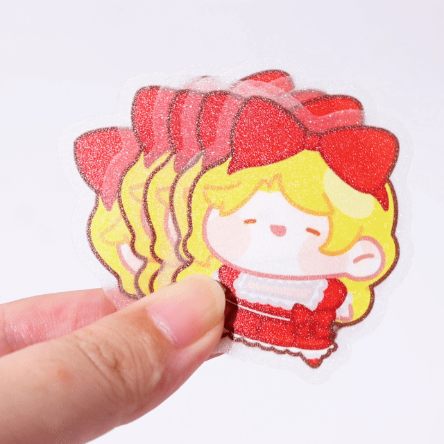 Custom Frosted Stickers