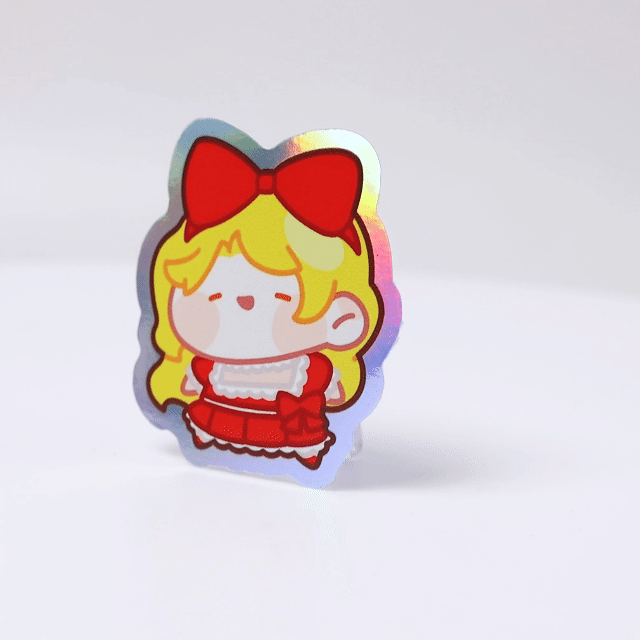 Custom Holographic Border Stickers