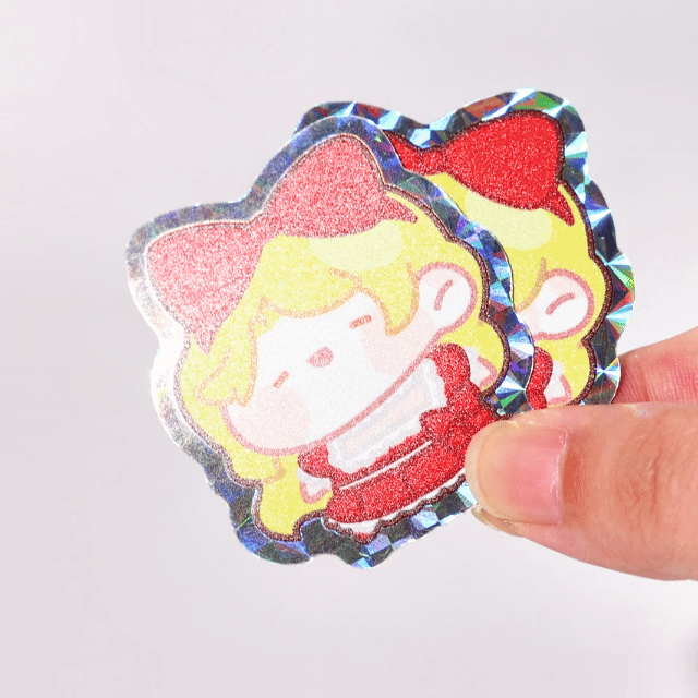 Custom Prismatic Stickers