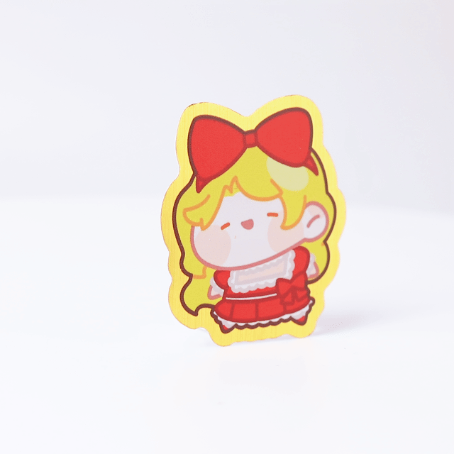 Custom Brushed Gold Stickers