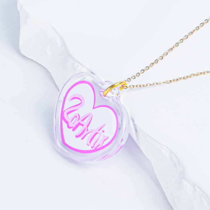 Custom Acrylic Charm Necklace - ZoArtix