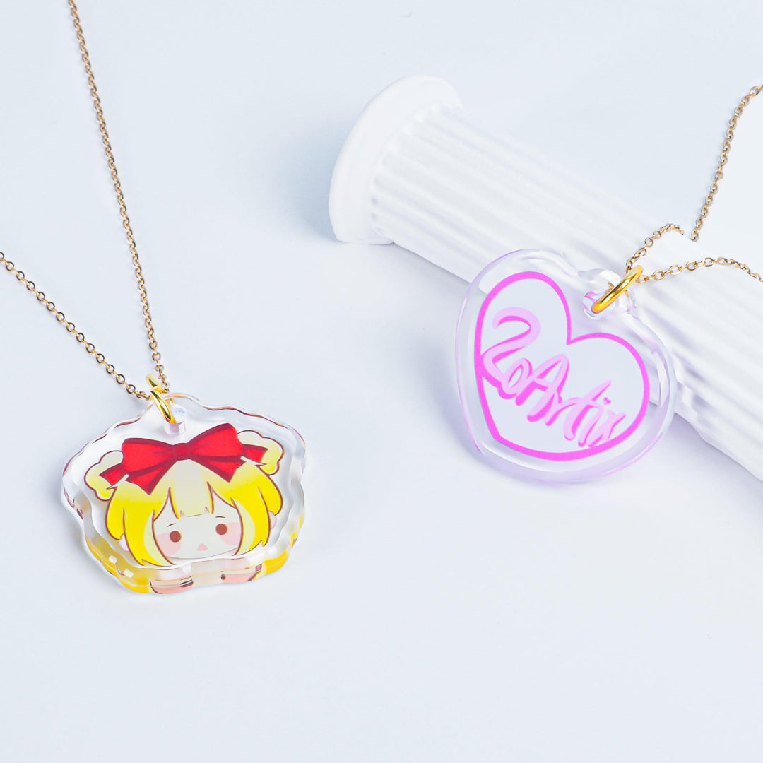 Custom Acrylic Charm Necklace - ZoArtix