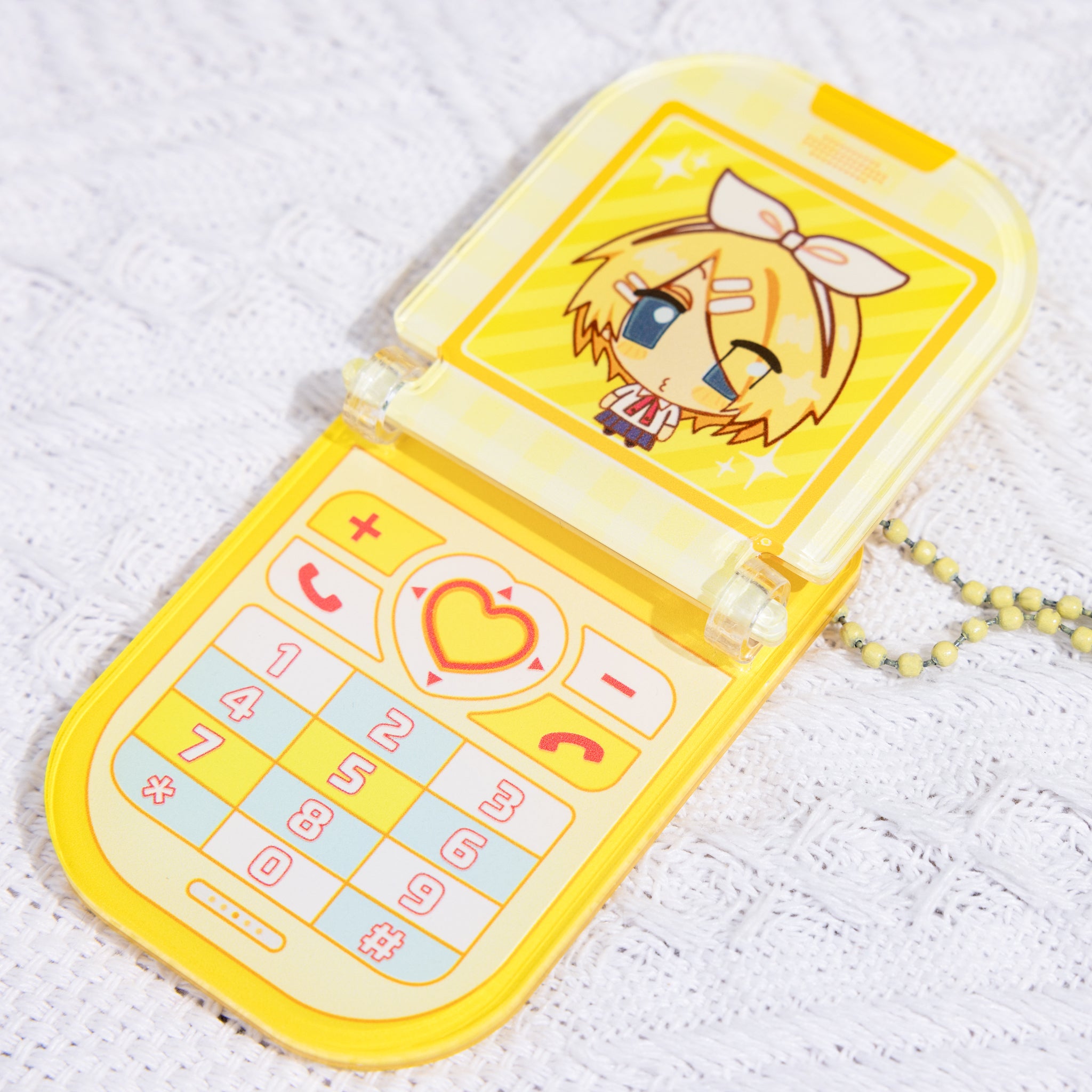 Custom Acrylic Flip Phone Keychains - ZoArtix