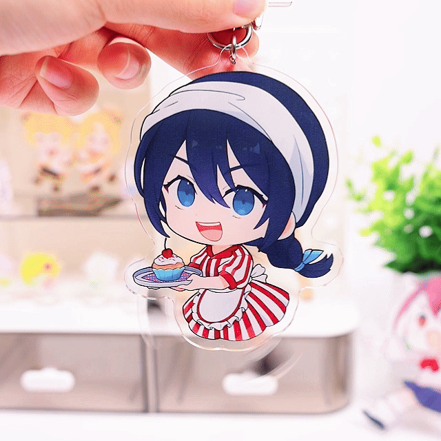 Custom Acrylic Running Keychains - ZoArtix