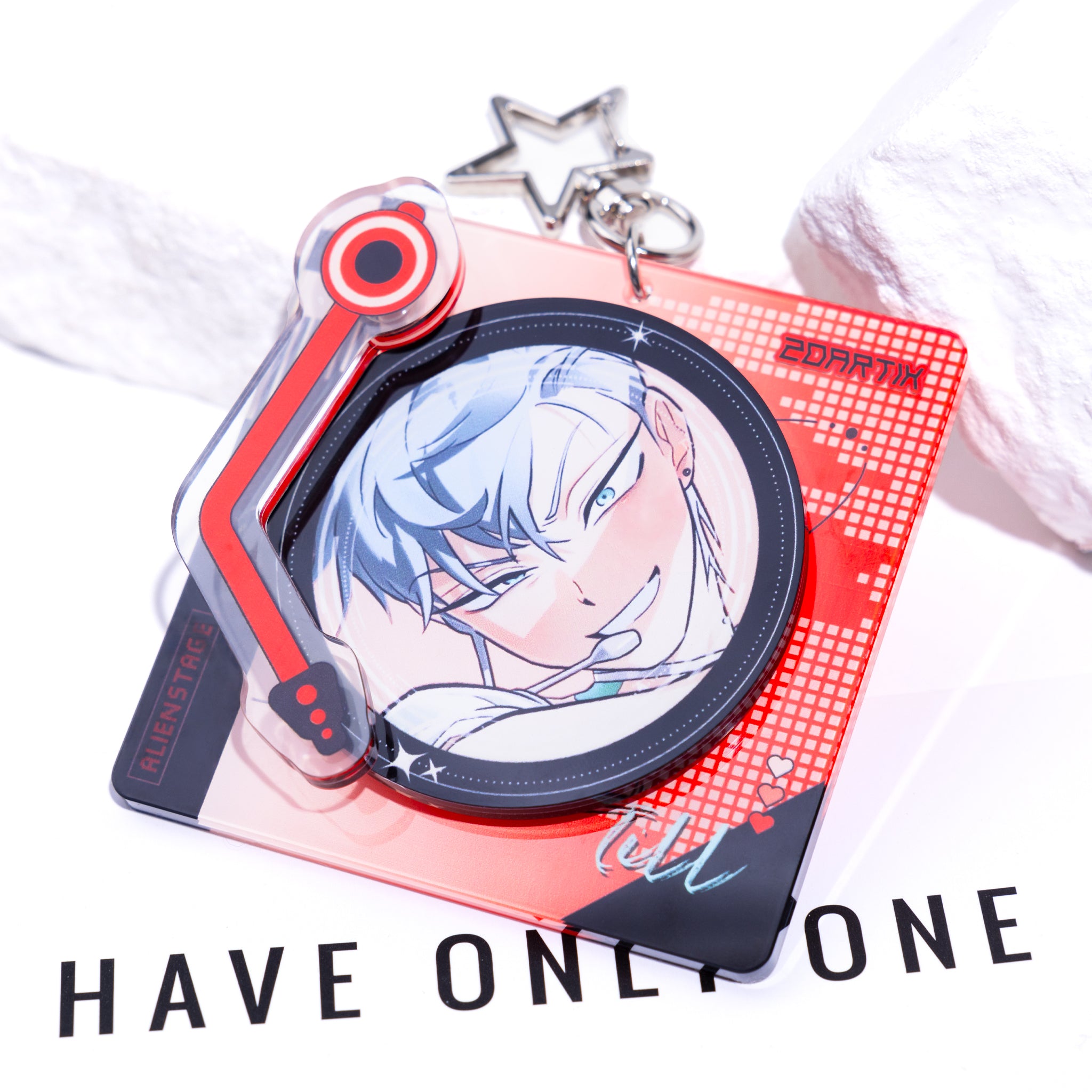 Custom Acrylic Spinning CD Charms - ZoArtix