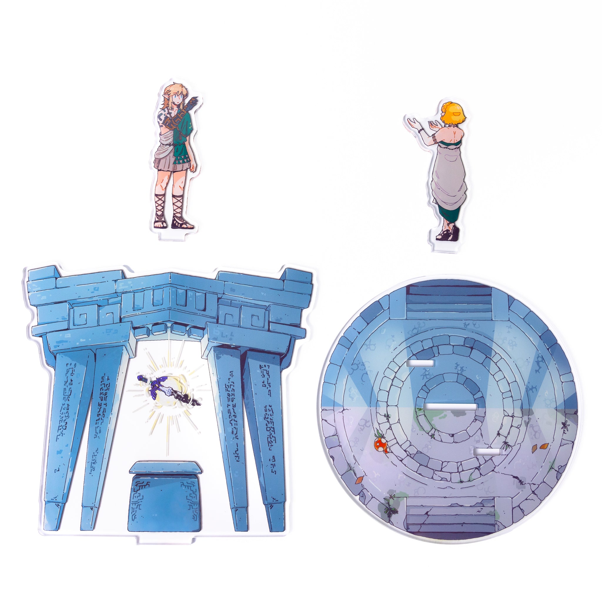 Custom Fishing Acrylic Standees | ZoArtix Manufacturer