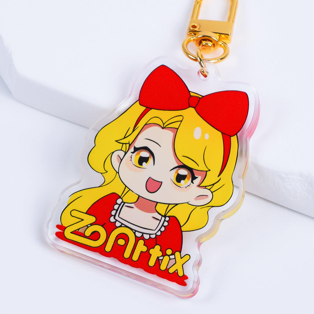 Custom Clear Acrylic Keychains - ZoArtix