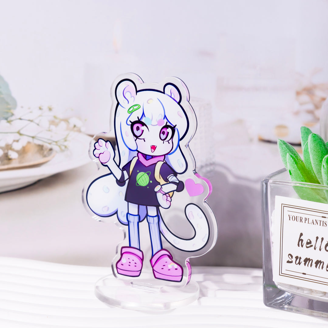 Custom Clear Acrylic Standees - ZoArtix Manufacturer