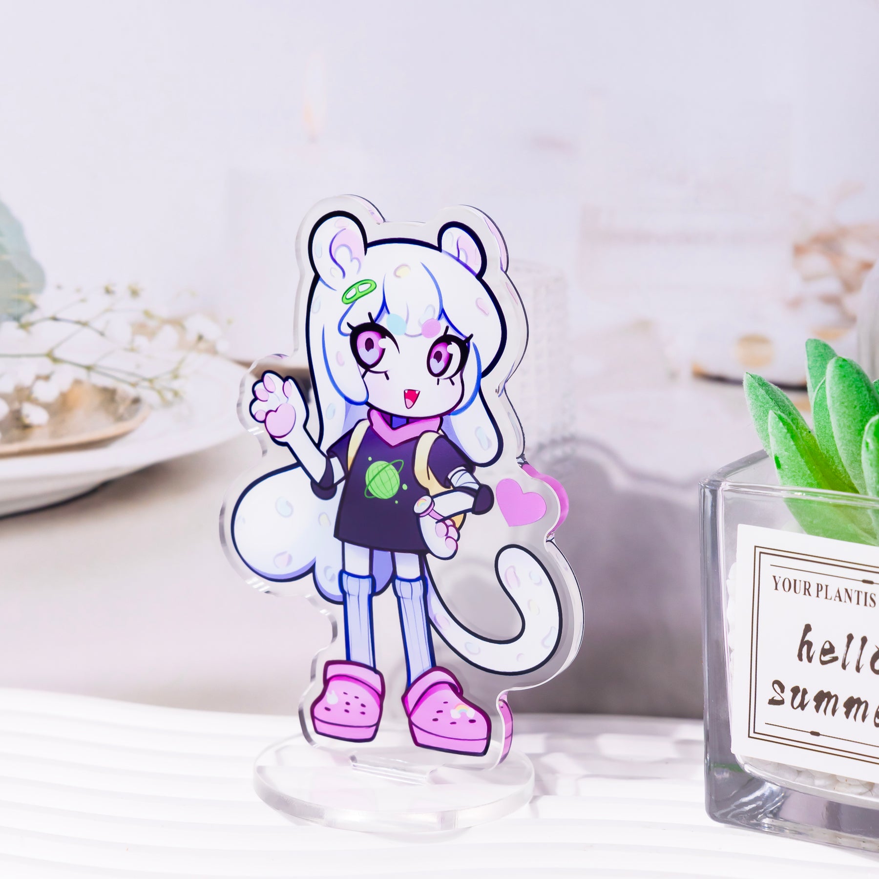 Custom Clear Acrylic Standees - ZoArtix
