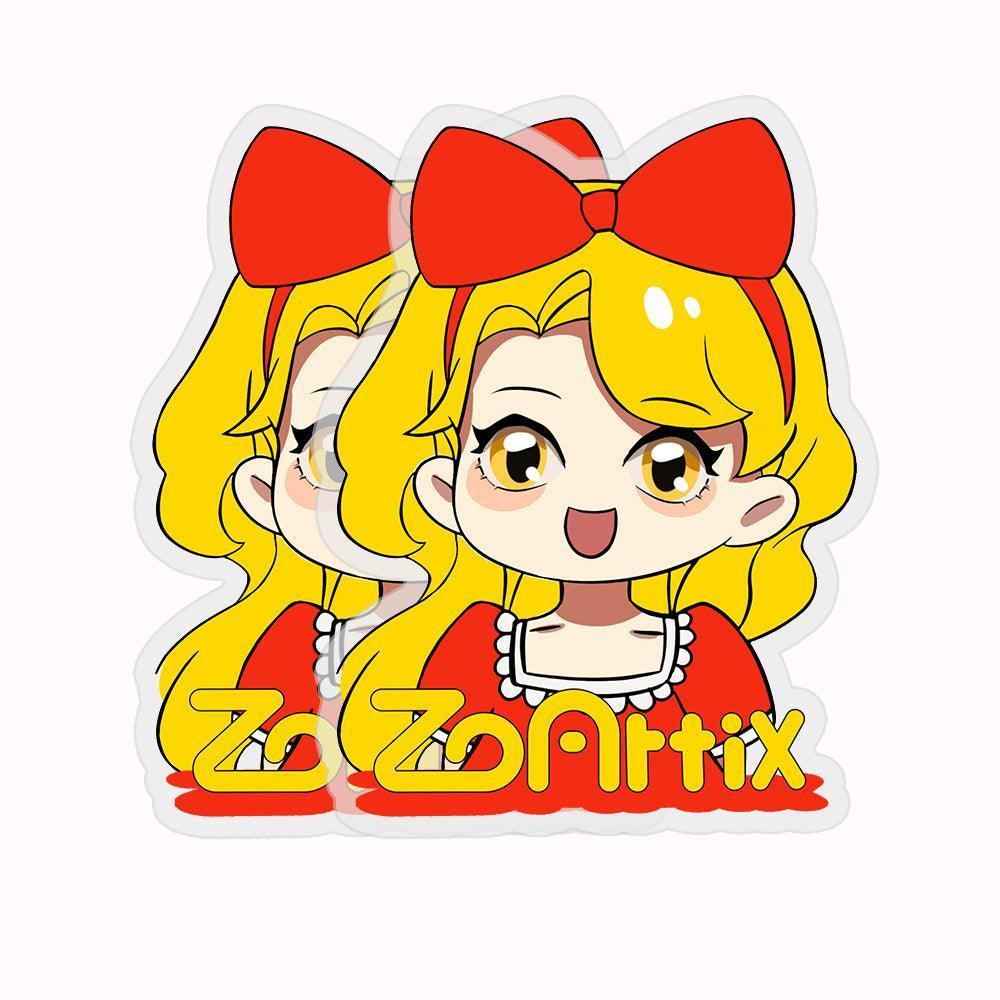 Custom Clear Stickers - ZoArtix