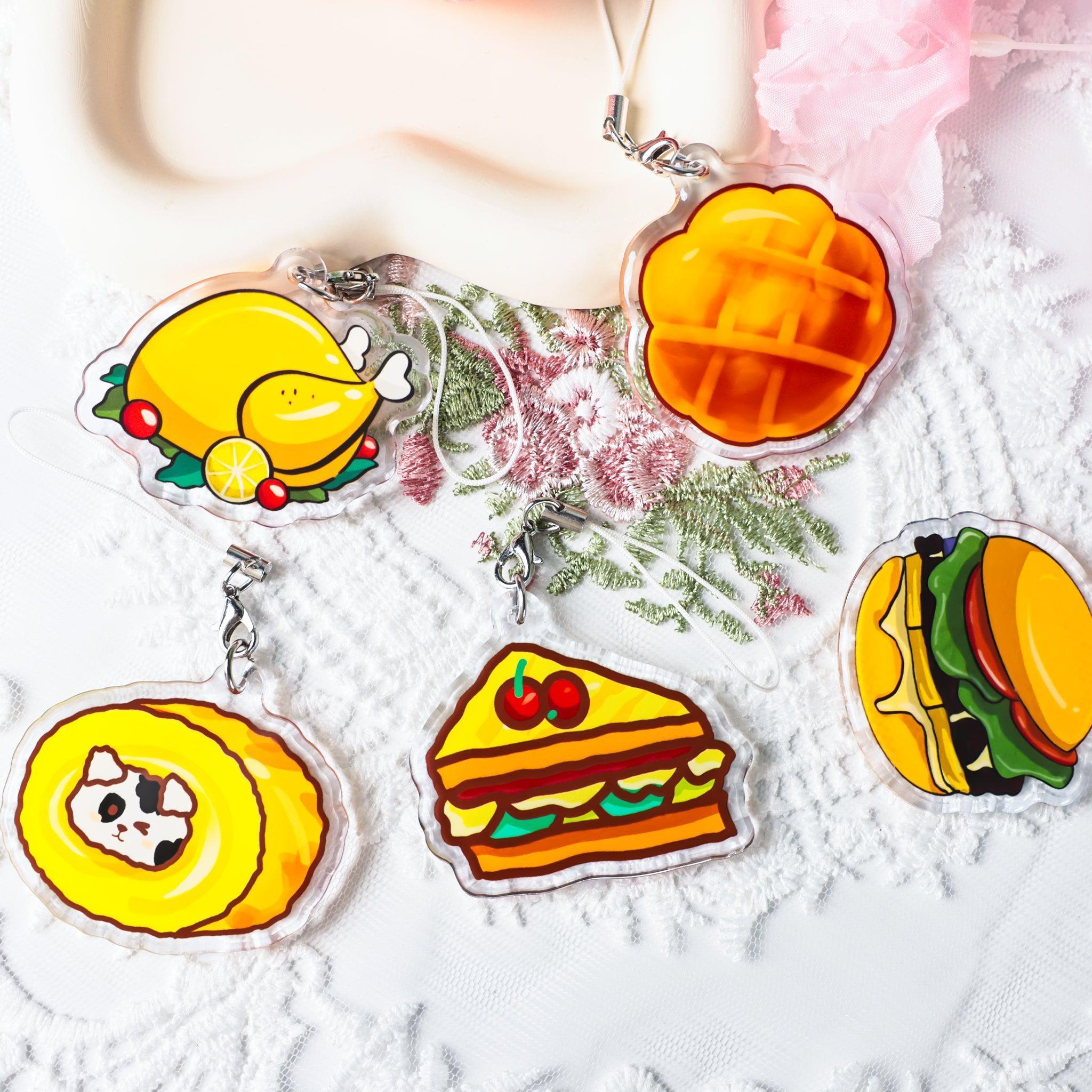 Custom Crystal Acrylic Phone Charms - ZoArtix