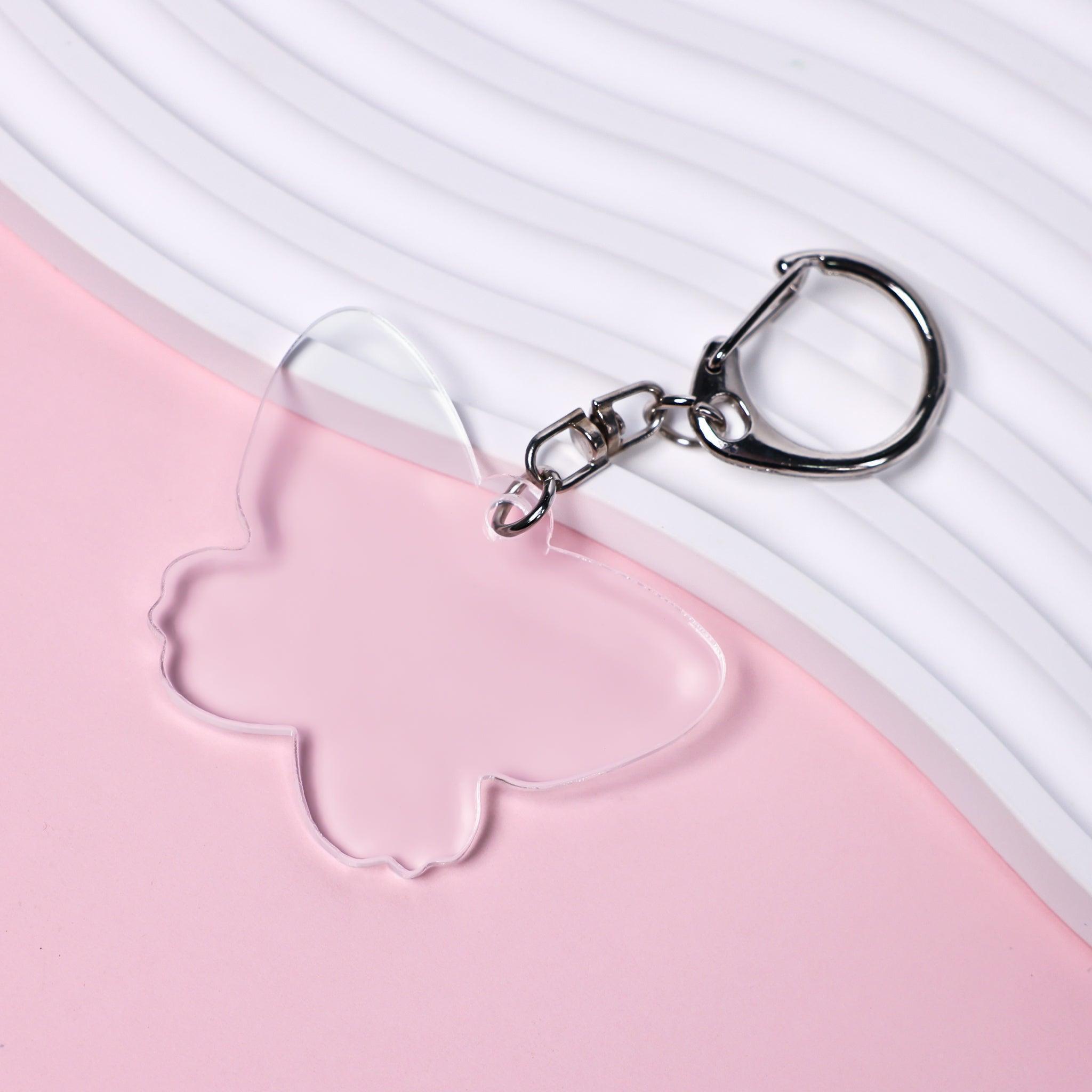 Custom DIY Clear Acrylic Keychains - ZoArtix