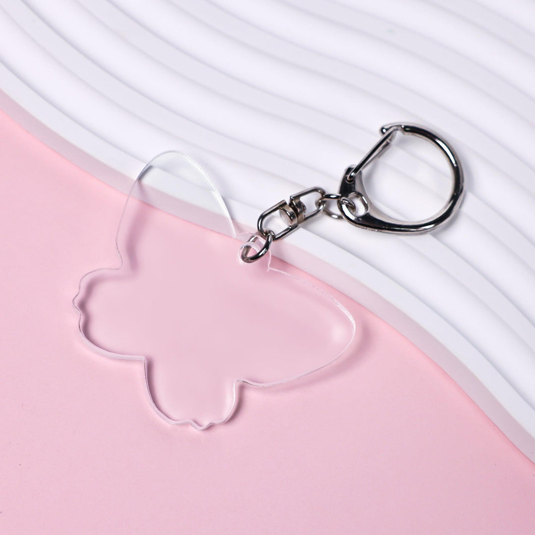 Custom DIY Clear Acrylic Keychains - ZoArtix