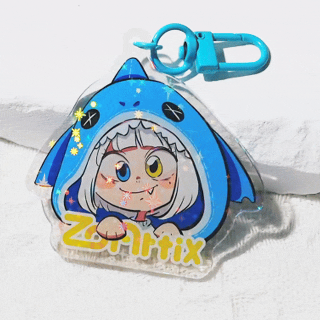Custom Holographic Star Acrylic Keychains - ZoArtix