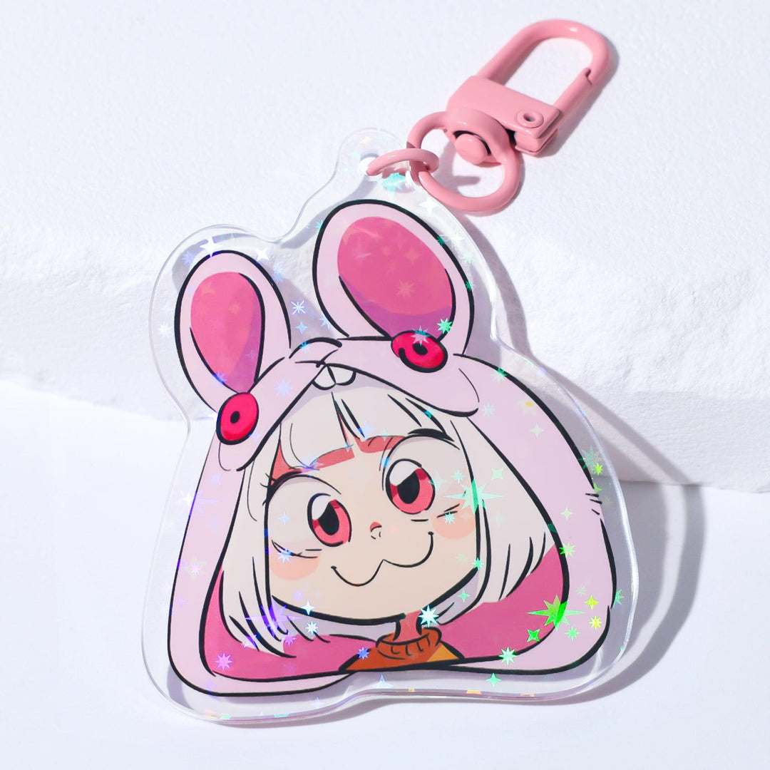 Custom Holographic Star Acrylic Keychains - ZoArtix