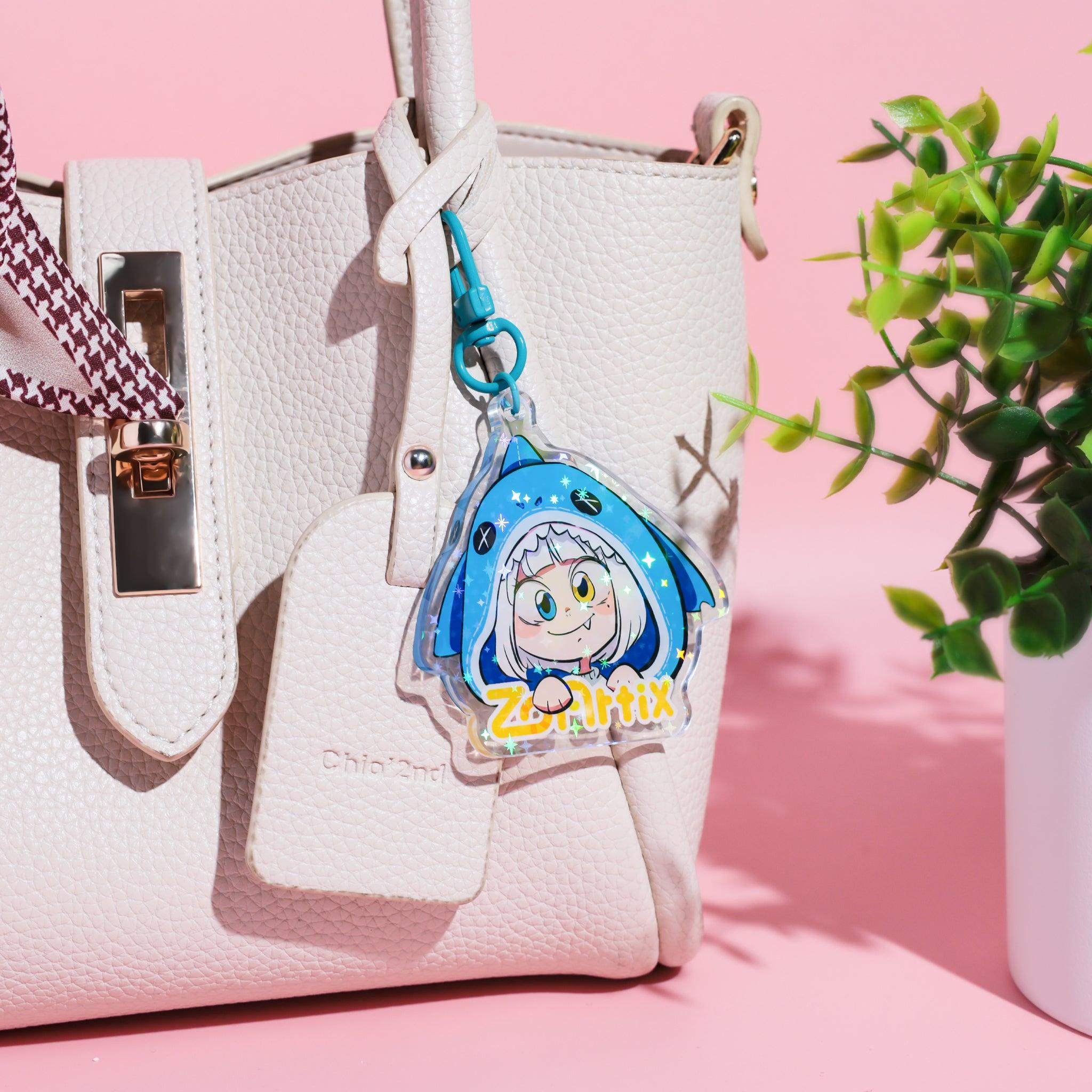 Custom Holographic Star Acrylic Keychains - ZoArtix