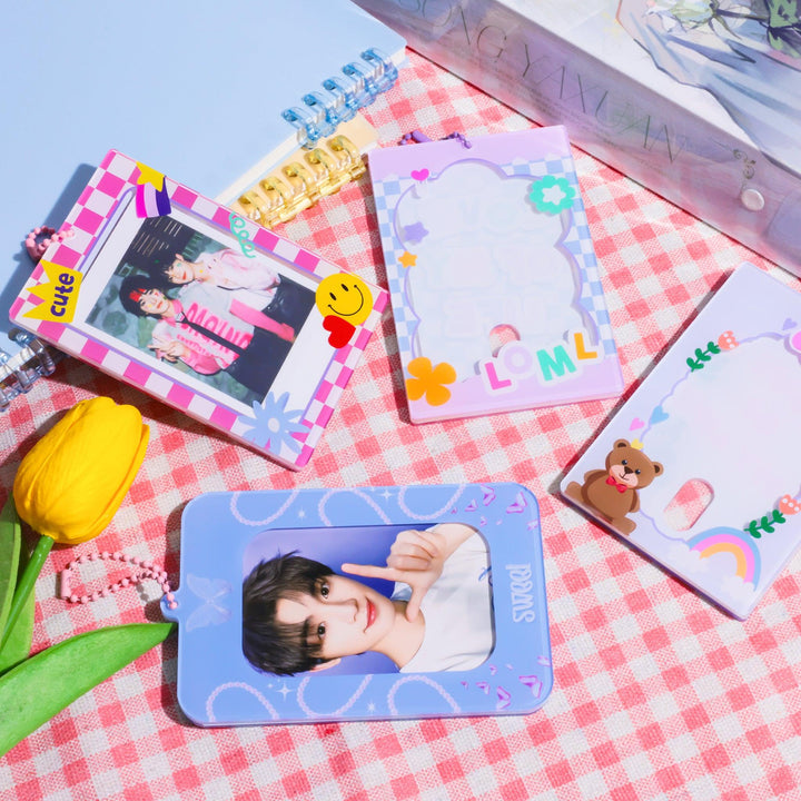 Custom Kpop Photocard Holder Keychains - ZoArtix