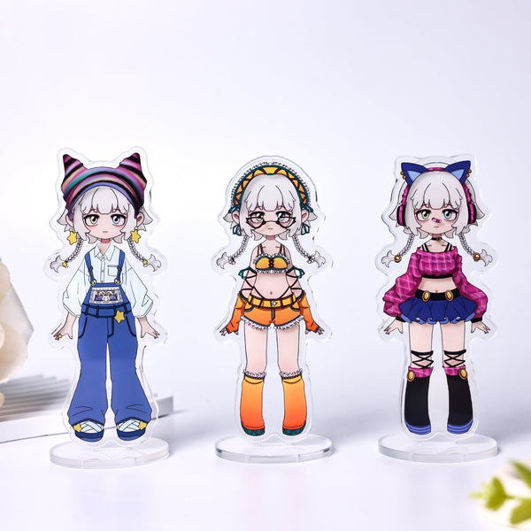 Custom Magnetic Dress-up Acrylic Standees