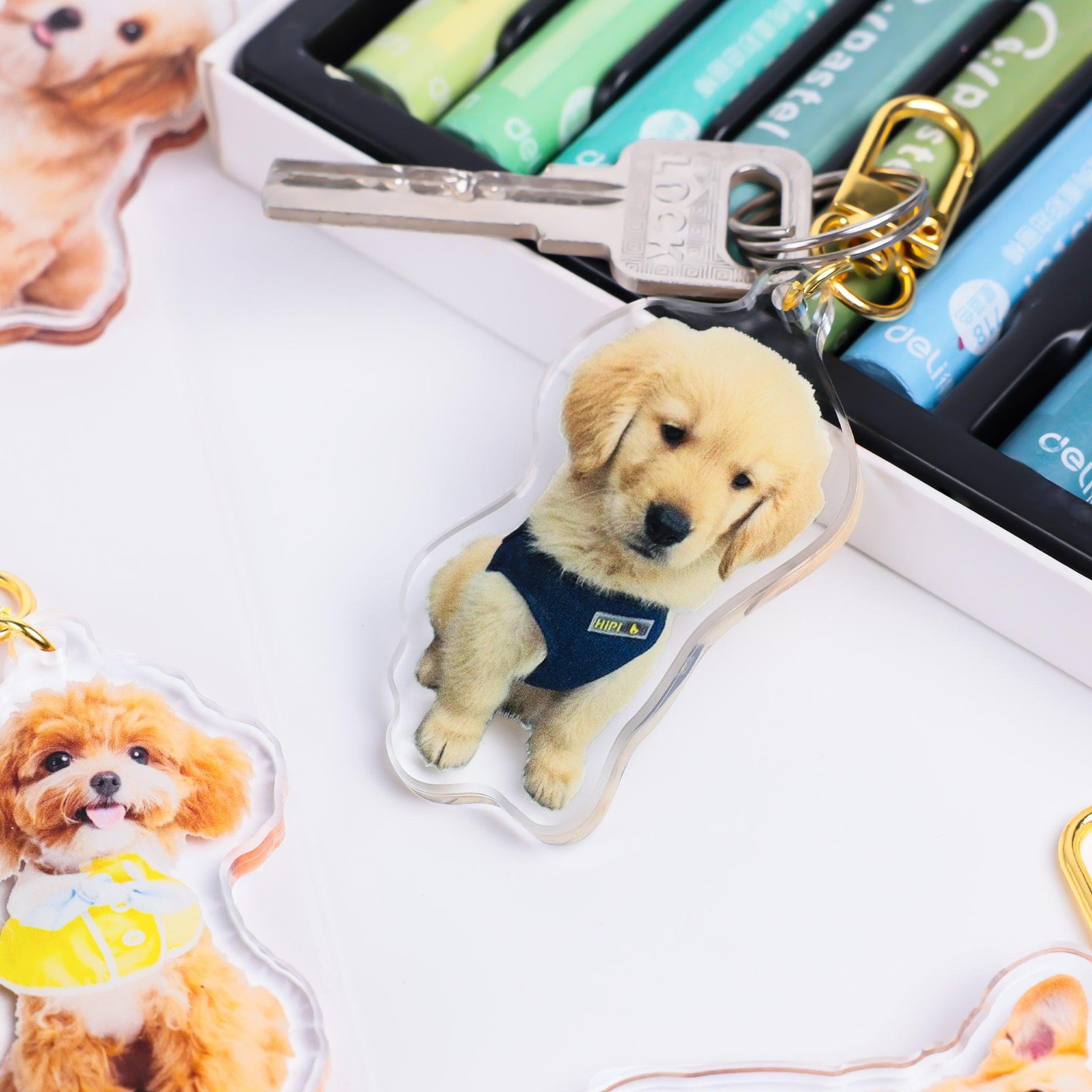 Caltex Keychain Custom Photo Keychains|ZoArtix Acrylic Manufacturer