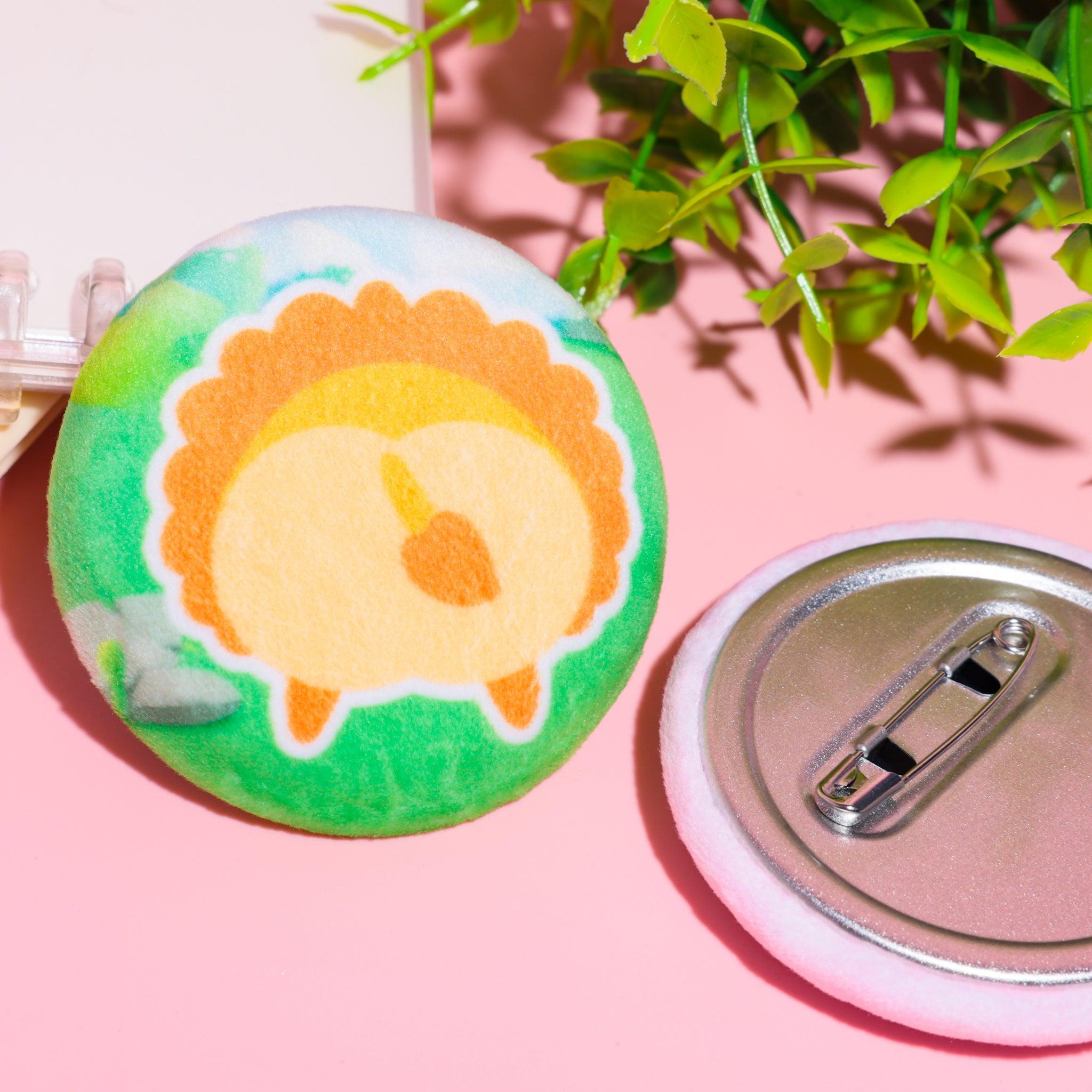 Custom Plush Badges/Pins - ZoArtix