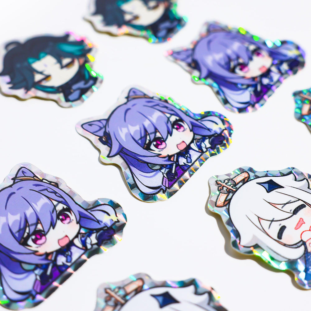 Custom Prismatic Stickers - ZoArtix