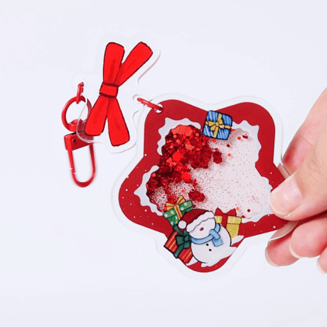 Custom Quicksand Liquid Keychains - ZoArtix
