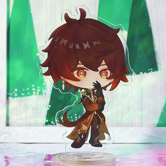 Custom Rotating Acrylic Standees - ZoArtix