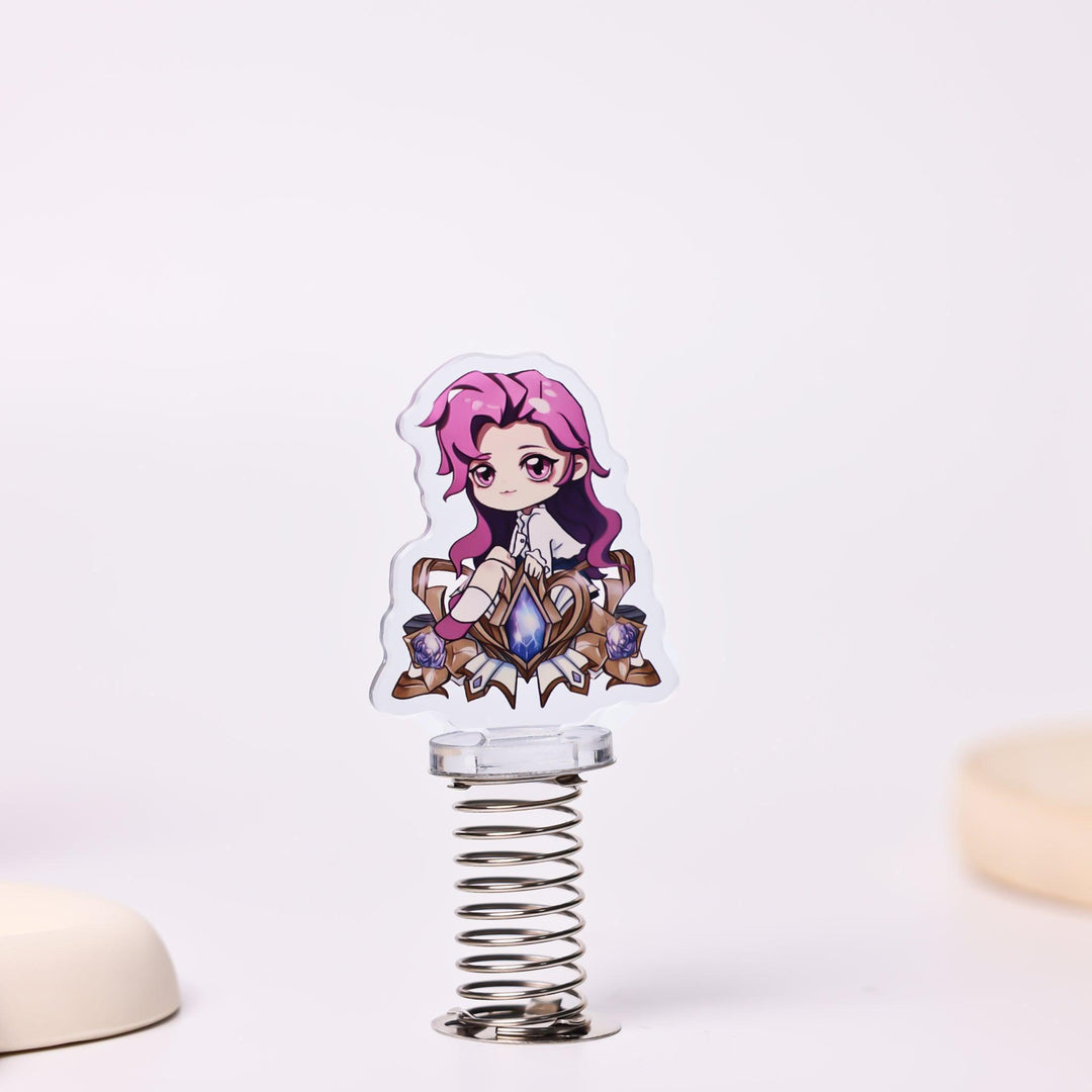 Custom Spring Shaker Acrylic Standees - ZoArtix