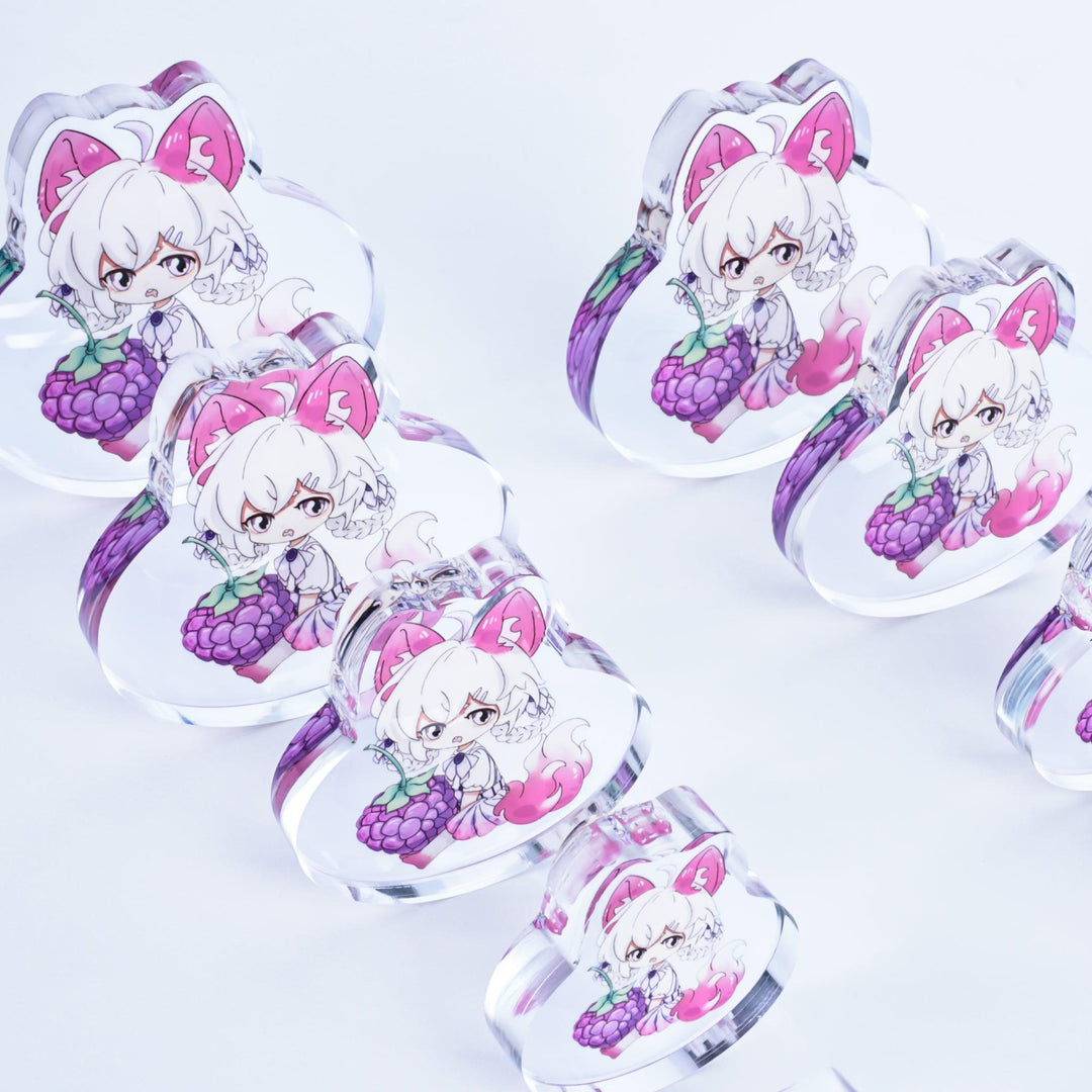 Custom Thick Acrylic Wobble Standees - ZoArtix