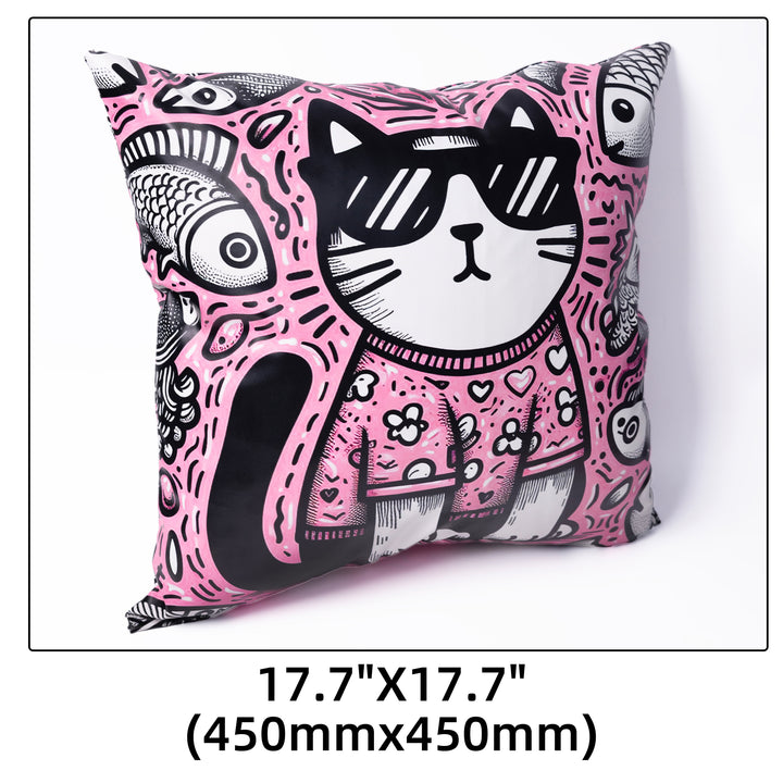 Almohada artística de PU personalizada