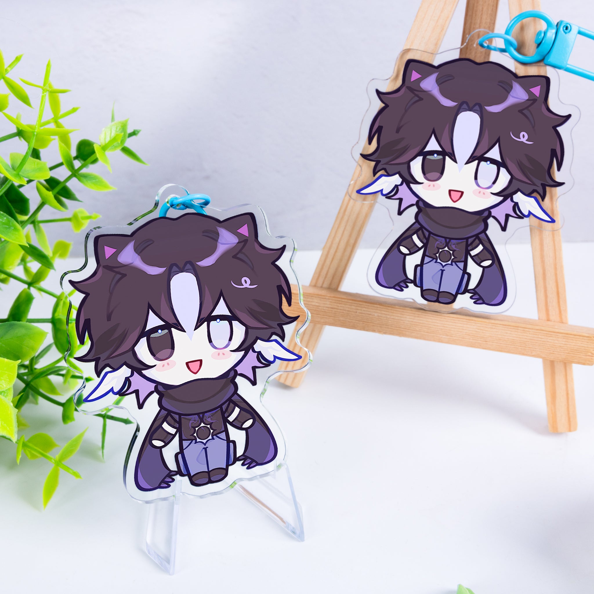  ZoArtix- 2 custom keychains