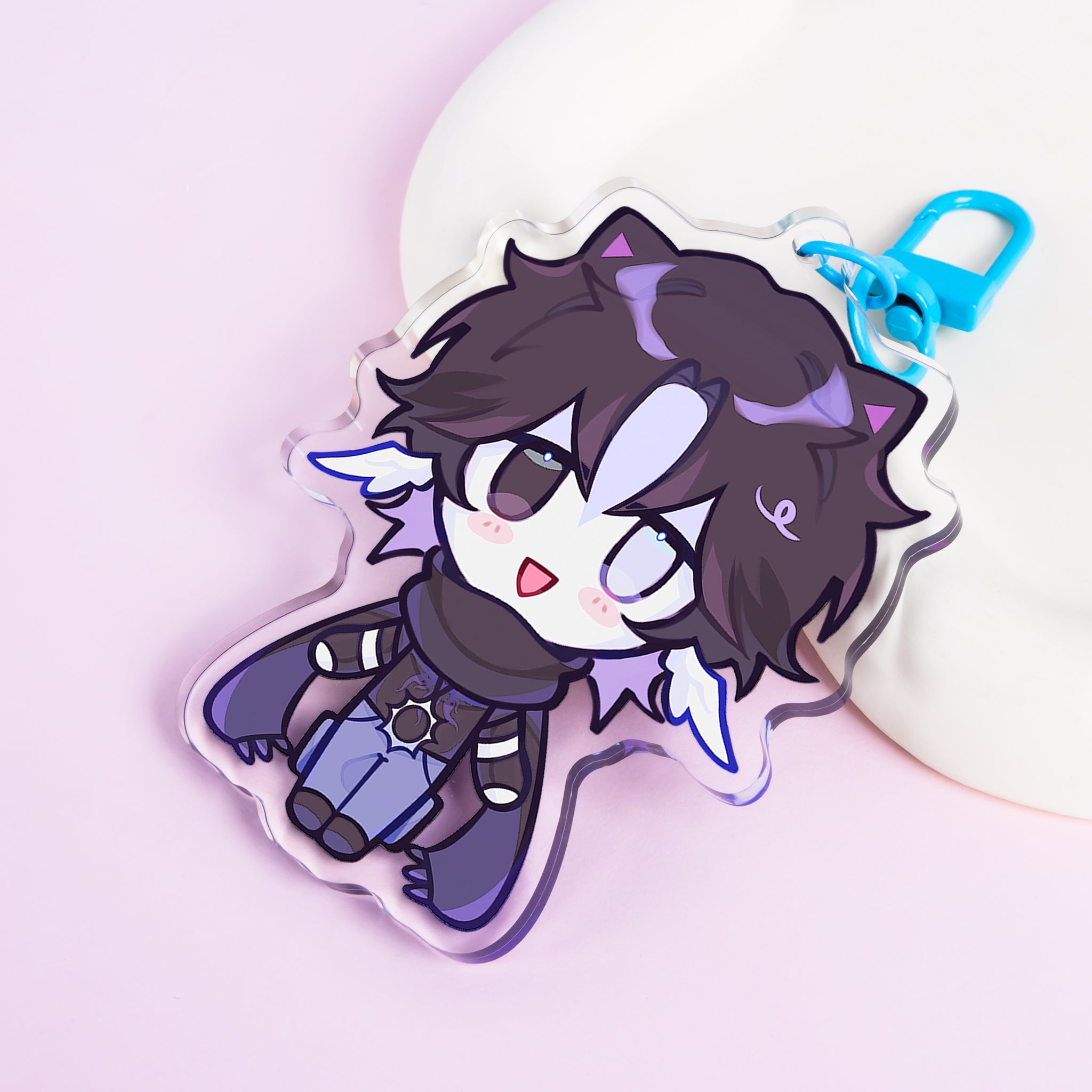 Two time Keychain - ZoArtix