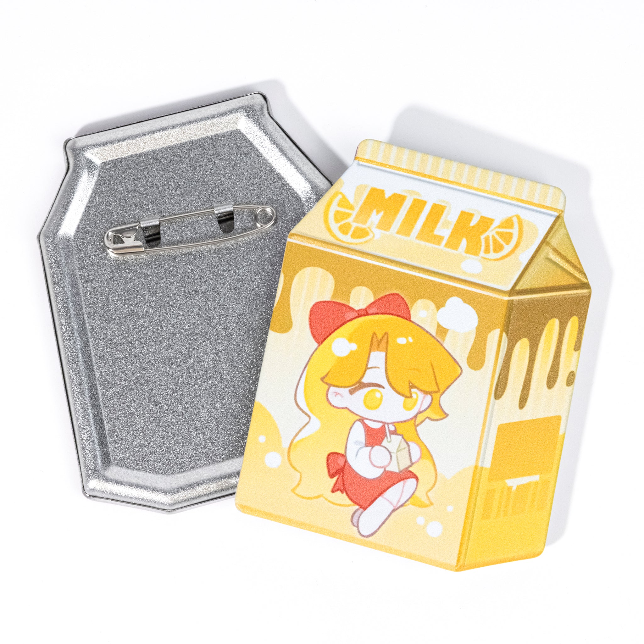 Custom Milk Carton Badge – ZoArtix
