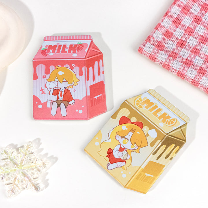 Custom Milk Carton Badge