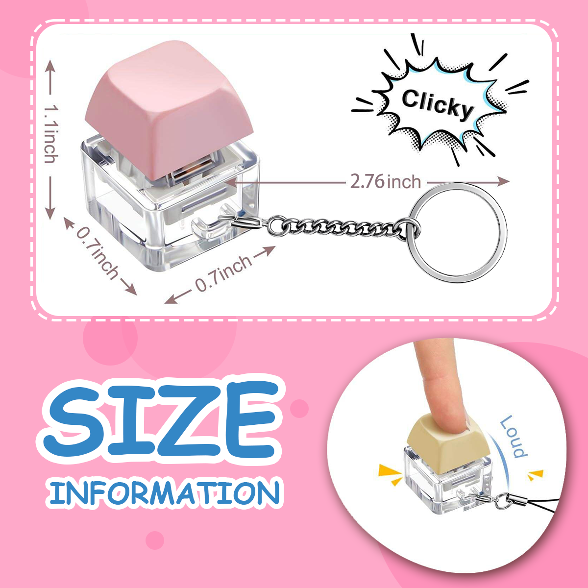 Custom Keyboard keychain